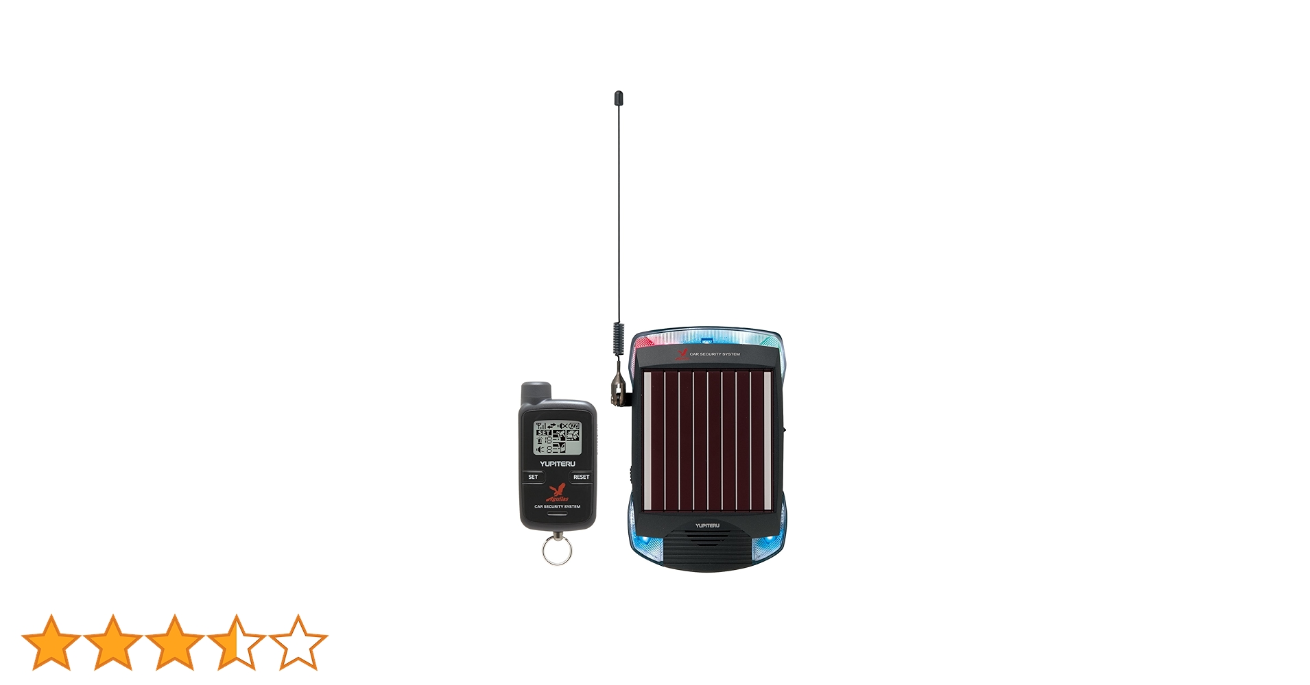 Amazon.co.jp: ユピテル アギュラス簡単取付ソーラー充電タイプ
